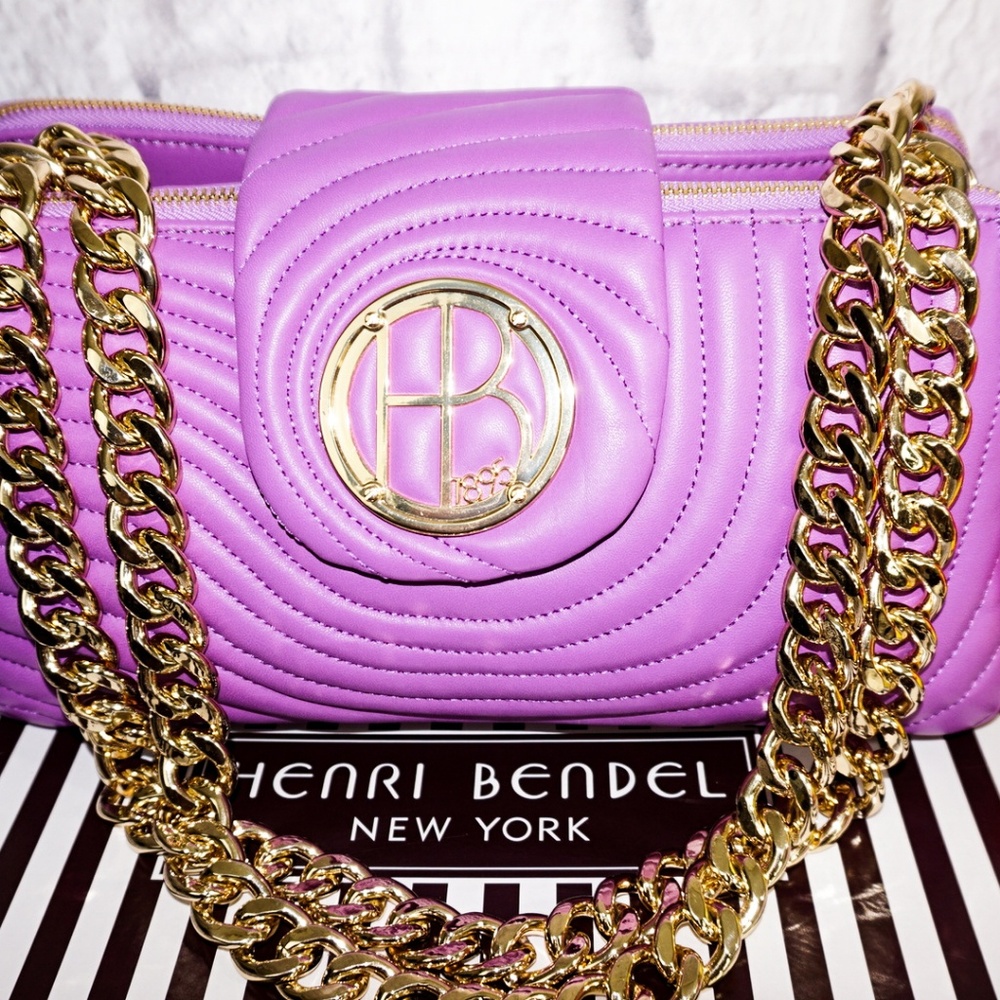 LARGE SIZE HENRI BENDEL No.7 QUILTED BAG